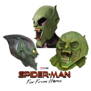 หน้ากากคอสเพลย์ Spider-Man Far From Home Green Goblin ขนาด 55-62 ซม. สําหรับปาร์ตี้ฮาโลวีน