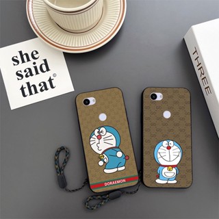 Google Pixel 3A 3 Lite 3XL เคสโทรศัพท์ น่ารัก โดราเอมอน ป้องกันการตก สายคล้องป้องกัน