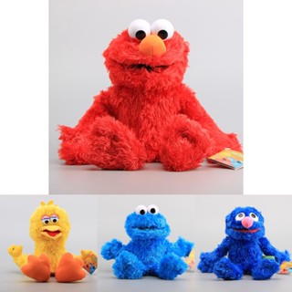 ตุ๊กตาหุ่นมือ Elmo Cookie Monster Ernie ของเล่นสําหรับเด็ก