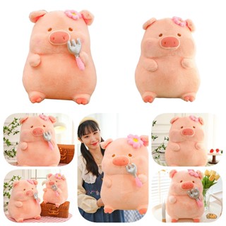 ของเล่นตุ๊กตาหมูน่ารัก แบบนิ่ม ทนทาน เหมาะกับของขวัญ สําหรับเด็กผู้หญิง