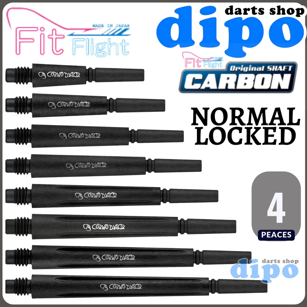 Fit Shaft Carbon Normal Locked - Fit Darts Shaft