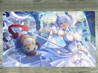 Yugioh Playmat Arianne &amp; Arianna the Labrynth Servant TCG CCG แผ่นรองเมาส์ สําหรับเล่นเกม