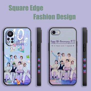 บีทีเอส BTS น่ารัก BYQ01 เคสโทรศัพท์มือถือแบบนิ่ม ลาย infinix Note 30 Pro Note 12 Pro Hot 30i Hot 20 20s