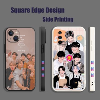 บีทีเอส BTS น่ารัก BYQ02 เคสโทรศัพท์มือถือ สําหรับ Realme C11 C12 C15 5 5i 5s C30 C30S