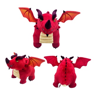 ตุ๊กตามังกร Themberchaud Stuffed Dragon A Soft And Cuddly Friend For Young Dungeon Raiders!