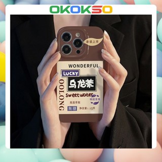 [OKOKSO] ใหม่ เคสโทรศัพท์มือถือนิ่ม กันกระแทก ลายการ์ตูนชาอู่หลง สําหรับ OPPO Reno9 Reno8 Reno7pro reno6 7z 5 R17 A9 2020 4Z 5G F11 A31 A15 A3S A77