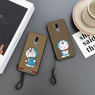 Lg G7 ThinQ G7 + G7 Plus เคสโทรศัพท์ ป้องกัน กันตก ลายโดราเอมอนน่ารัก