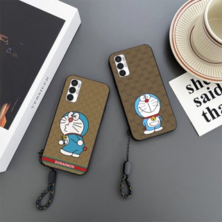 Tecno Pova 3 LE7 เคสโทรศัพท์ น่ารัก โดราเอมอน ป้องกันการตก ป้องกันสายคล้อง