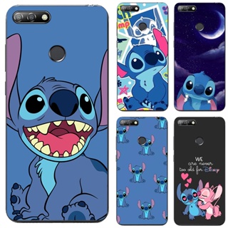 เคสโทรศัพท์มือถือ TPU แบบนิ่ม ลาย Lilo &amp; Stitch สําหรับ Huawei Honor 7A Pro