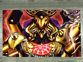 Yu-gi-oh! Gx แผ่นรองเมาส์เล่นเกม ลายฮีโร่ ปีกเปลวไฟ CCG TCG พร้อมกระเป๋า