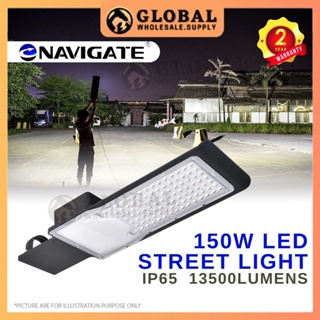 Navigate โคมไฟถนน 150W IP65 โคมไฟกลางแจ้ง Jalan ไฟน้ําท่วม โคมไฟ Terang กันน้ํา สว่างมาก