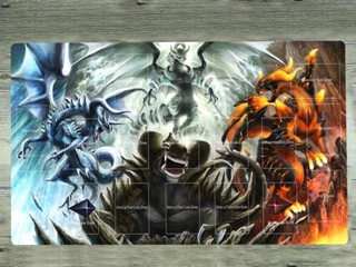 Yugioh Playmat Yu-Gi-Oh! Ccg TCG เสื่อเกมบลาสเตอร์ ลาย Dragon Tempest Dragon Card