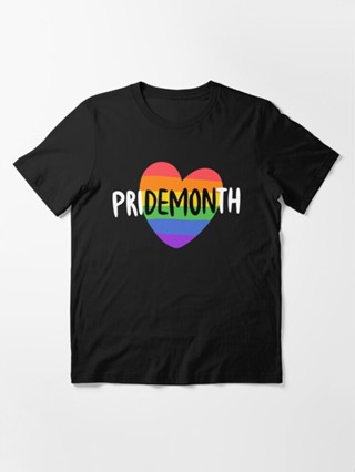 เสื้อยืด พิมพ์ลาย Pride Month Demon Essential -3