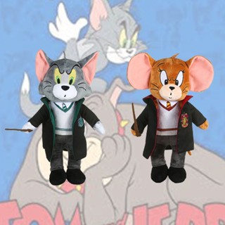 ตุ๊กตานุ่ม รูปการ์ตูนสัตว์น่ารัก Hugkis Tom And Jerry Warner ขนาด 38 ซม.