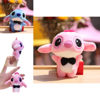 พวงกุญแจตุ๊กตา Stitch Angel ของขวัญคริสต์มาส สําหรับเด็ก