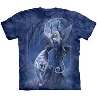 เสื้อยืด ลายภูเขา Evanescence สีฟ้า สําหรับผู้ชาย