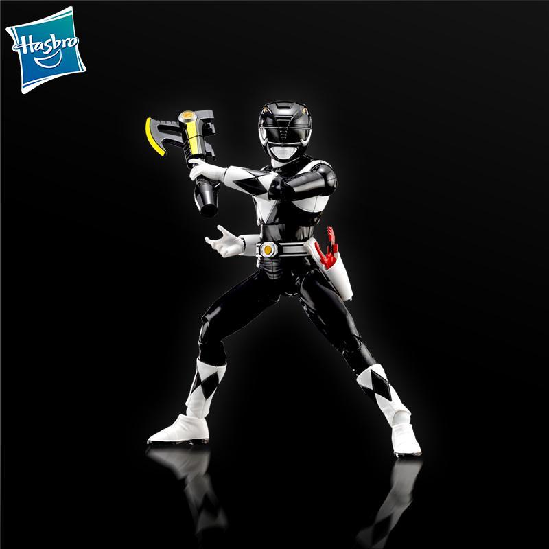 Hasbro &amp; เปลวไฟของเล่น Furai รุ่น Mighty Morphin Power Rangers TV Series 5.3นิ้ว (13ซม.) black Ranger