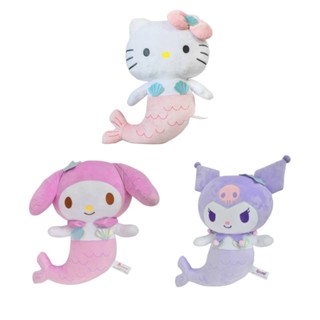 หมอนตุ๊กตานุ่ม รูปการ์ตูนกระต่าย Hello Mermaid Kitty น่ารัก ขนาด 48 ซม.