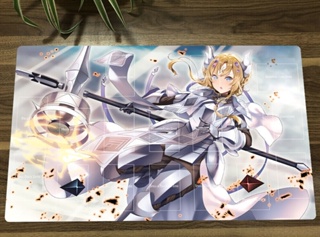 Yu-gi-oh! Playmat Dogmatika Ecclesia, the Virtuous CCG TCG แผ่นรองการ์ดเกม 477