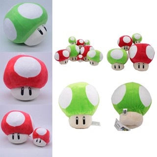 ตุ๊กตายัดนุ่น รูปเห็ดมาริโอ้น่ารัก 2 สี ของเล่นสําหรับเด็ก