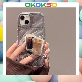 เคสมือถือ แบบนิ่ม ลายการ์ตูนกาแฟ กันกระแทก สําหรับ OPPO Reno9 Reno8 Reno7pro reno6 7z 8T 5 R17 A53 A9 2020 F11 A78 A77