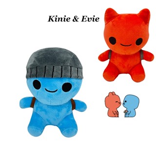 ตุ๊กตายัดนุ่น Evie Kinie ผ้าฝ้าย แบบนิ่ม ขนาด 18x15 ซม. สําหรับตกแต่งวัยรุ่น