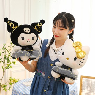 ตุ๊กตาคิตตี้ Kurumi สีดํา สีทอง สําหรับเด็กทุกวัย