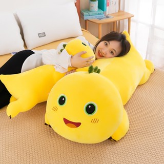 หมอนตุ๊กตา ผ้าฝ้าย รูปมังกรนม สําหรับผ่อนคลาย