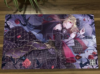 Yu-gi-oh! Yugioh Playmat Vampire Fraulein CCG TCG เสื่อเทรดดิ้งการ์ดเกม และกระเป๋า