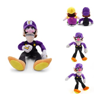 ตุ๊กตายัดนุ่น รูปการ์ตูนอนิเมะ Mario Bros Wario Waluigi ของเล่นสําหรับเด็ก