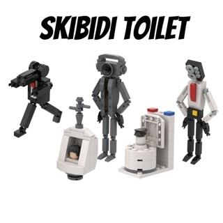 ของเล่นบล็อกตัวต่อห้องน้ํา Skibidi MocTribe สร้างสรรค์ และความอยากรู้อยากเห็น