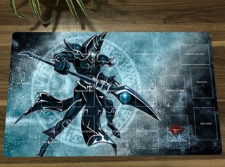 อะนิเมะ Yu-Gi-Oh! Playmat Dark Magician CCG TCG เสื่อเทรดดิ้งการ์ดเกม และกระเป๋าเสื่อ