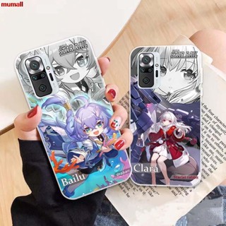 เคสโทรศัพท์มือถือ ลายรางดาว Honkai สําหรับ Xiaomi Redmi Note 10 11 11S 10T M3 M4 K40 F3 X3 11T GT Gaming Pro Plus Max 4G 5G Clara Pattern01