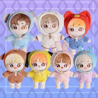 ของเล่นตุ๊กตาการ์ตูน KPOP BTS BT21 Idol JungKook JIMIN SUGA RM JIN JHOPE V ขนาด 22 ซม. ของขวัญ สําหรับเด็กผู้หญิง