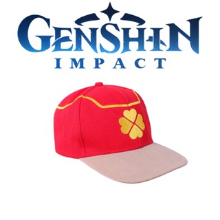 หมวกเบสบอล ปักลายการ์ตูน Game Genshin Impact Klee สไตล์ฮิปฮอป สําหรับเด็กผู้ชาย และเด็กผู้หญิง