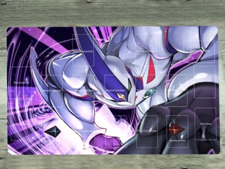 Yu-gi-oh! Gx แผ่นรองเมาส์เล่นเกม ลายฮีโร่ ปีกเปลวไฟ CCG TCG พร้อมกระเป๋า