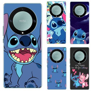 เคสโทรศัพท์มือถือ TPU แบบนิ่ม ลาย Lilo &amp; Stitch สําหรับ Huawei Honor X9A 5G X40 5G