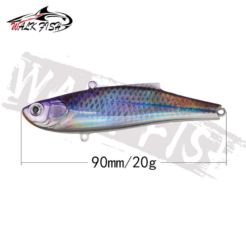 Walk FISH เหยื่อตกปลาประดิษฐ์ VIB 9 ซม. 20 กรัม — صورة 3