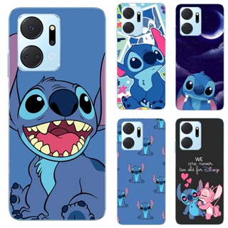 เคสโทรศัพท์มือถือ TPU แบบนิ่ม พิมพ์ลาย Lilo &amp; Stitch สําหรับ Huawei Honor X7A