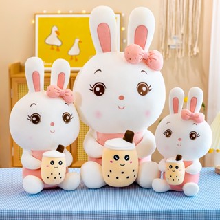 ของเล่นตุ๊กตากระต่าย ถ้วยชา สําหรับจับเครื่องหรือให้เป็นของขวัญ