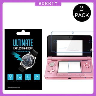 ฟิล์มกันรอยหน้าจอ PET กันน้ํา สําหรับ Nintendo 3DS HD 2 ชิ้น