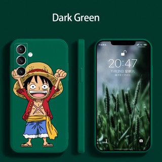 เคสโทรศัพท์ ซิลิโคนนิ่ม ลายลิง D. สําหรับ Samsung Galaxy A03 core A03S A04S A13 4G A14 A34 A54 5G ลูฟี่ วันพีช