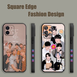 บีทีเอส BTS น่ารัก BYQ02 เคสโทรศัพท์มือถือ สําหรับ Samsung A7 2018 A13 Lie A01 A3 M01 Core