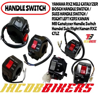 สวิตช์มือจับ ด้านซ้าย และขวา สําหรับ YAMAHA RXZ Mili Catalyzer BOSCH