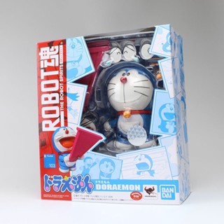 ✨พร้อมส่ง✨หุ่นยนต์แมว ของแท้ Bandai Soul robot Cat Tinkerbell Doraemon Reprint Can Do It สินค้าอนิเมะ pop