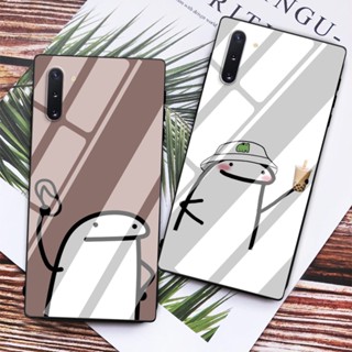 เคสโทรศัพท์มือถือแบบแก้ว ลาย Stickman ตลก สําหรับ Redmi Note 8 9 9s 10 10s 11 Pro 9 9A 9C 8 8A