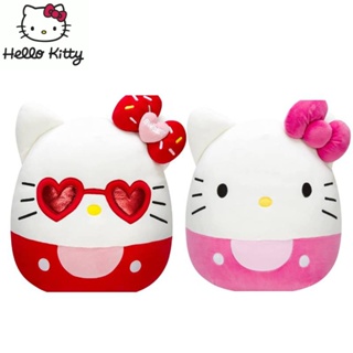 30 ซม. Sanrio Hello Kitty แมวโยนหมอนตุ๊กตาของเล่นน่ารักโซฟาเบาะตกแต่งเด็กผู้หญิงเด็กของขวัญวันเกิด