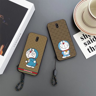 เคสโทรศัพท์มือถือ ป้องกันการตก ลายการ์ตูนโดราเอมอนน่ารัก สําหรับ Nokia C1