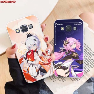 เคสโทรศัพท์ ซิลิโคนนิ่ม TPU ลายรูปแบบที่ 01 สําหรับ Samsung A3 A5 A6 A7 A8 A9 star Pro Plus E5 E7 2016 2017 2018 honkai star rail