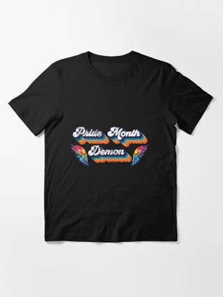 เสื้อยืด พิมพ์ลาย Pride Month Demon สไตล์วินเทจ